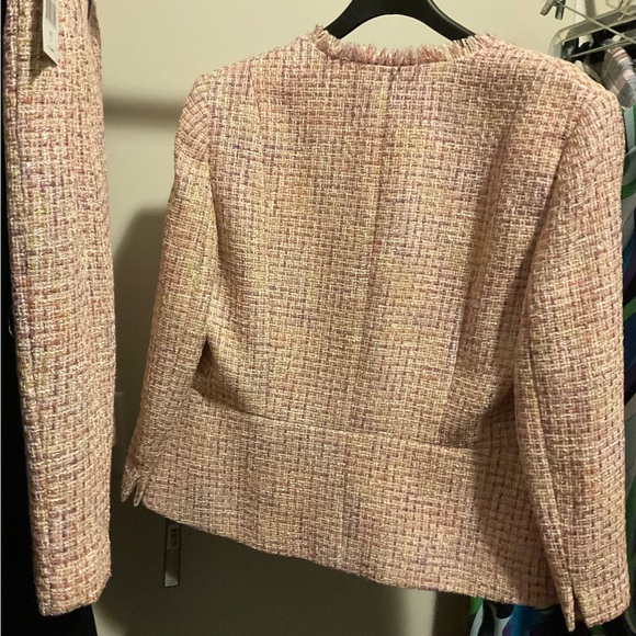 Zara Women's Tweed Suit- Soft Pink - Picture 2 of 5